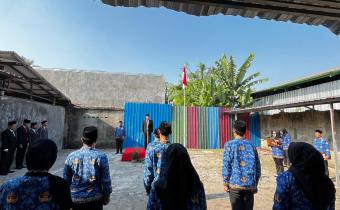 Bawaslu Kabupaten Tegal Gelar Upacara Peringatan HUT ke-80 Kemerdekaan RI