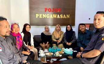 Bawaslu Kabupaten Tegal Terima Kunjungan Peserta Pendidikan Pengawas Partisipatif