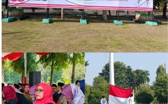 Bawaslu Kabupaten Tegal Hadiri Upacara HUT ke-80 Kemerdekaan RI di Pemda Tegal               