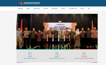 Komponen dan Anggota Jaringan Dokumentasi dan Informasi Hukum (JDIH) Bawaslu