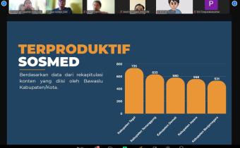 Bawaslu Kabupaten Tegal Masuk Daftar Terproduktif di Evaluasi Kehumasan Jawa Tengah