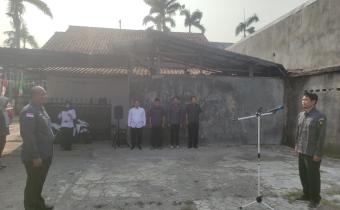 Pimpin Apel Pagi, Marzuki Tekankan Kekompakan dan Persiapan Kegiatan Penguatan Kelembagaan