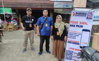 Pasar Pepedan Jadi Saksi Panwaslu Dukuhturi Kawal Hak Pilih Warga