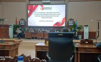 Kasek Bawaslu Jateng, Tekankan Efektifitas dan Efisiensi Dalam Pelaksanaan Kegiatan Penguatan Kelembagaan