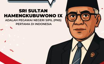 Sri Sultan Hamengkubuwono IX, Pahlawan yang Menjadi PNS Pertama di Indonesia.