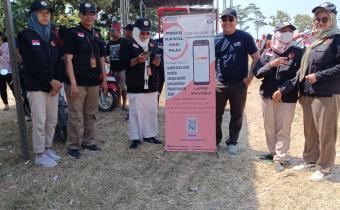 Tak Ingin Lewatkan Momen Emas, Panwaslucam Pagerbarang Lakukan Kawal Hak Pilih