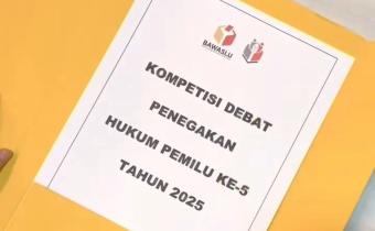 Bawaslu RI Bersiap Gelar Debat Penegakan Hukum Pemilu ke-5
