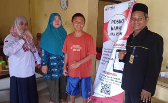 patroli kawal hak pilih panwaslu kec. suradadi