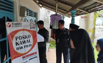 Panwaslu Kecamatan Tarub Lakukan Patroli Kawal Hak Pilih di Rumah Warga