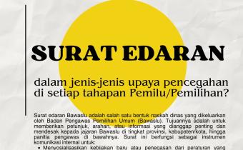 Bawaslu Rilis Surat Edaran, Apa Itu dan Mengapa Penting?