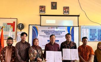 Bawaslu Kabupaten Tegal Tandatangani Nota Kesepahaman dengan SMA N 1 Warureja