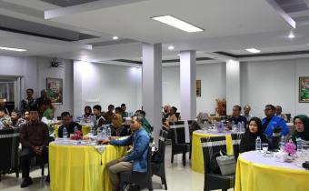 Bawaslu Kabupaten Tegal Gelar Penguatan Kelembagaan Pengawas Pemilu Bersama Mitra Kerja