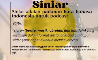 Siniar sebagai Media Informasi Pemilu