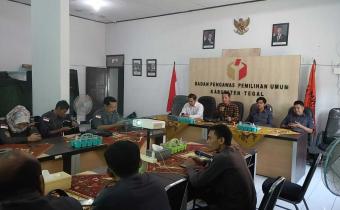 Kawal Hak Pilih Warga, Bawaslu Tegal Susun Strategi Awasi Coktas