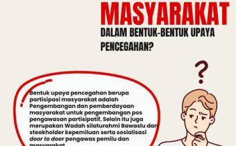 Perkuat Pengawasan Pemilu, Bawaslu Gencarkan Partisipasi Masyarakat Sebagai Garda Pencegahan