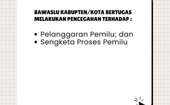 Bawaslu Kabupaten/Kota, Termasuk Kabupaten Tegal, Fokus Cegah Pelanggaran Pemilu dan Sengketa Proses
