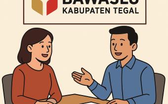 Bawaslu Kabupaten Tegal Unggah Upaya Konsultasi Pencegahan Pelanggaran Pemilu di Media Sosial