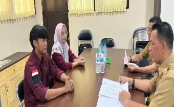 Perkuat Literasi Kepemiluan, Bawaslu Kabupaten Tegal Audiensi Bersama SMK N 1 Dukuhturi