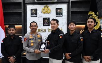 Perkuat Sinergi, Bawaslu Kabupaten Tegal Audiensi ke Polres Tegal