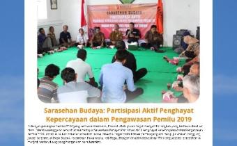 Gandeng Penghayat Kepercayaan untuk Pengawasan Pemilu 2019