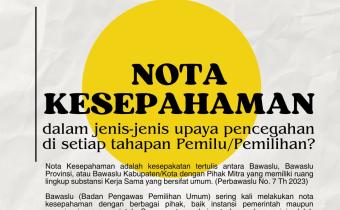 Pengertian Nota Kesepahaman Bawaslu: Kerja Sama Strategis untuk Pengawasan Pemilu