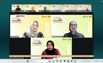 Bawaslu Kabupaten Tegal Jadi Narasumber dalam Literasi Pojok Pengawasan Bahas Isu Strategis Perempuan di Pemilu