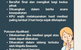 Keadilan Elektoral Ditegakkan: Sengketa antara Peserta dan Penyelenggara Pemilu Tuntas