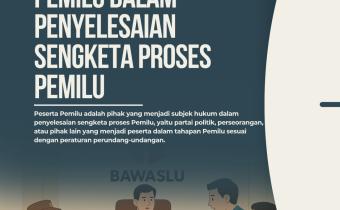 Bawaslu Kabupaten Tegal Sosialisasikan Pemahaman tentang Peserta Pemilu dalam Penyelesaian Sengketa Proses Pemilu
