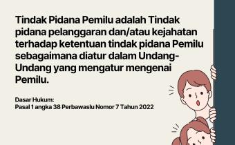 Mengenal Tindak Pidana Pemilu