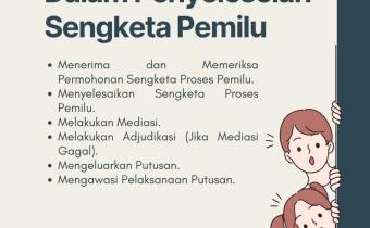 Bawaslu Kabupaten Tegal Sosialisasikan Tugas dalam Penyelesaian Sengketa Pemilu