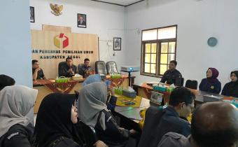Bawaslu Kabupaten Tegal Gelar Rapat Internal Awal Pekan, Bahas Agenda Kerja dan Evaluasi Kegiatan