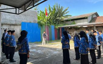 Bawaslu Kabupaten Tegal Gelar Apel Pagi, Tekankan Kapasitas, Disiplin, dan Empati dalam Bekerja