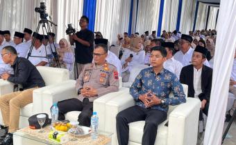 Bawaslu Kabupaten Tegal Hadiri Syukuran Kantor Baru DPC Partai Gerindra 