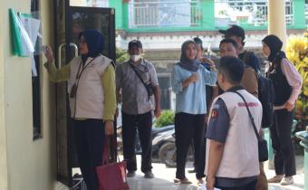 Pengawasan Pengumuman DPT di Desa Sangkanjaya