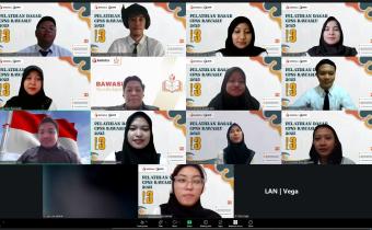 CPNS Bawaslu Kabupaten Tegal Ikuti Seminar Laporan Aktualisasi Secara Daring