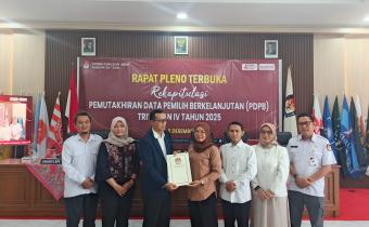Bawaslu Kabupaten Tegal Kawal Ketat Rapat Pleno KPU: Pastikan PDPB Triwulan IV 2025 Transparan & Akuntabel