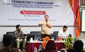 Ekspos Kinerja Divisi SDM dan Organisasi Bawaslu Kabupaten Tegal Sepanjang Tahun 2025
