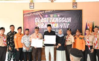 Bawaslu Kabupaten Tegal Jalin Kerja Sama dengan Gerakan Pramuka Kwarcab Tegal