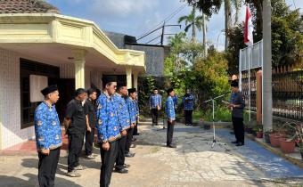 Perempuan Berdaya Menuju Indonesia Emas, Bawaslu Kabupaten Tegal Gelar Upacara Hari Ibu ke-97