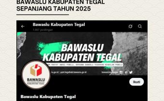 Bawaslu Kabupaten Tegal Tunjukkan Konsistensi Digital Sepanjang 2025, Ratusan Konten Edukatif Menguatkan Demokrasi