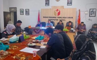 Bawaslu Kabupaten Tegal Laksanakan Pemutakhiran Daftar Informasi Publik (DIP) Semester II
