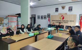 Bawaslu Kabupaten Tegal Gelar Rapat Koordinasi Penyusunan Rencana Aksi SPI 2025