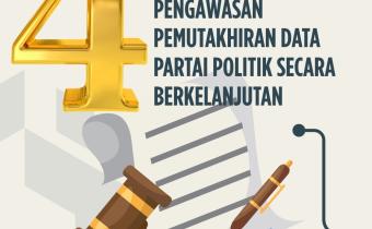 Dasar Hukum Pengawasan Pemutakhiran Data Partai Politik Berkelanjutan