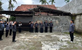 Pimpin Apel Pagi, Achmad Marzuki Tekankan Kesehatan dan Kreativitas Kehumasan