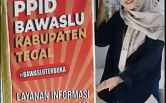 Wujudkan Transparansi, Bawaslu Kabupaten Tegal Edukasi Publik Mengenai Klasifikasi Informasi PPID Melalui Media Sosial