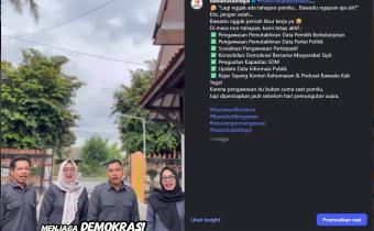 Jaga Integritas Demokrasi, Bawaslu Tegal Tetap Bergerak di Masa Non-Tahapan