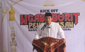 Ketua Bawaslu Kabupaten Tegal Resmi Membuka Kick Off “Ngabuburit Pengawasan” Ramadan 1447 H