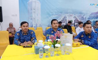 Bawaslu Kabupaten Tegal Hadiri Rapat Kinerja Pelaksanaan Anggaran TA 2026 di KPPN Tegal