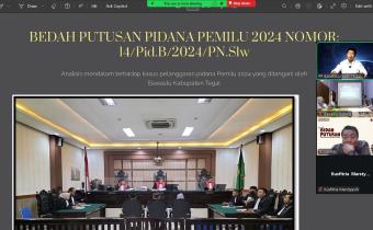 Koordinator Divisi PP Datin Bawaslu Kabupaten Tegal Jadi Narasumber di POGAKUM Bawaslu Kabupaten Batang