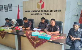 Bawaslu Kabupaten Tegal Gelar Rapat Pembahasan Rencana Kerja 2026 Pasca Revisi DJA
